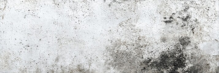 Gray concrete surface with speckled dark marks
