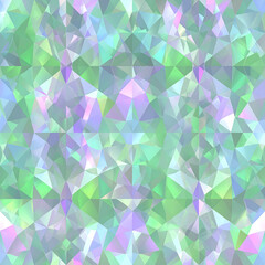 Abstract iridescent geometric pattern