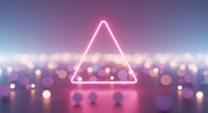 ネオン三角と幻想光