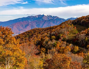 Autumn Mountain Landscape