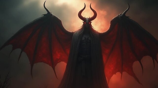 The Light Of The Demon In The Smoke