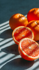 Fresh tomatoes on a plate with some seasonings