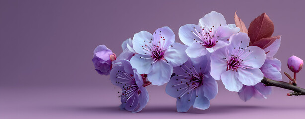 Pink hyacinth and lilac in a vase stock photography