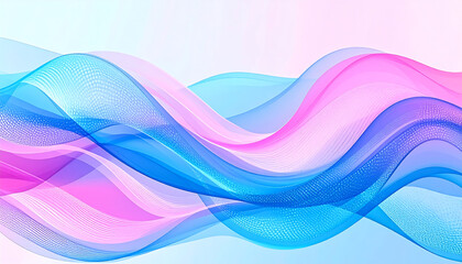 Abstract wavy lines background