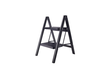 Durable Steel 2 Step Stool Ladder – Folding Design