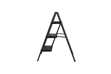 Compact Folding Ladder – 3 Step Lightweight Steel Design