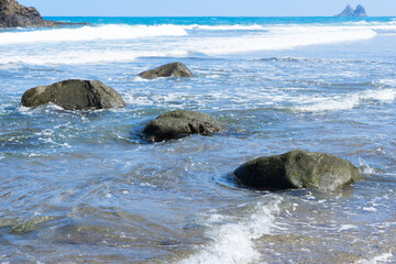 Wild Beach playa Benijo, Tenerife island, Canarias Spain