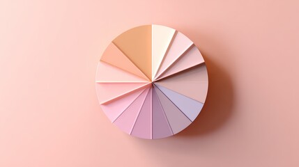 Obraz premium color palette samples