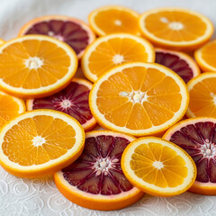 Fototapeta premium slices of orange