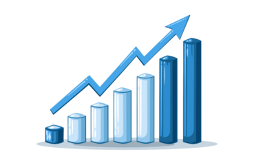 Transparent or png stock market investment trading graph growth.Trade business analytics graph and financial chart.Business trade analytics line graphs and financial chart investment. PNG chart
