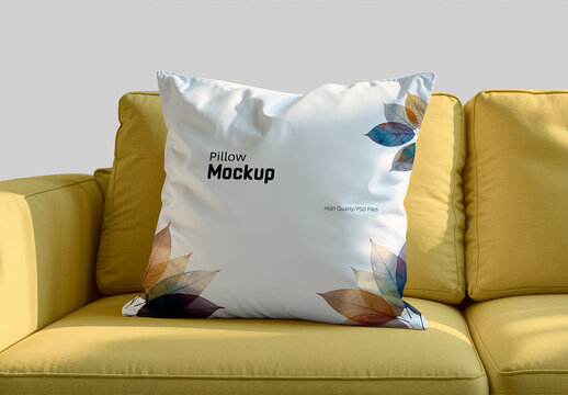 Cushion Pillow Mockup