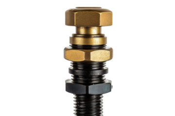 High pressure water sprinkler head showcasing intricate design and robust materials for efficient irrigation in garden or agricultural settings