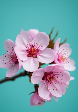 碧空の桜花