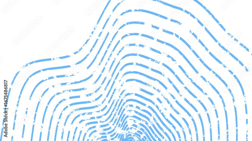 Poster curved wavy lines tech futuristic motion background. dynamic abstract line waving loop line. sound w