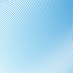 Blue stripes curve line background abstract vector design elegant wave striped pattern