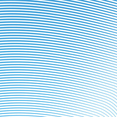 Blue stripes curve line background abstract vector design elegant wave striped pattern