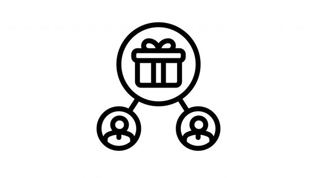 privilege minimalist stroke animation