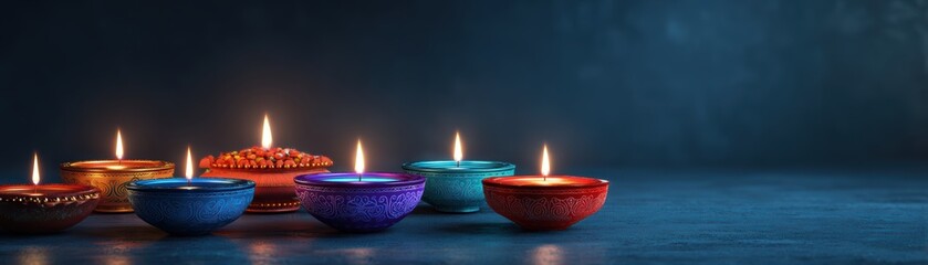 A chatbot designed to send personalized Deepavali blessings, showcasing a blend of technology and cultural celebration in a festive context, Diwali with AI