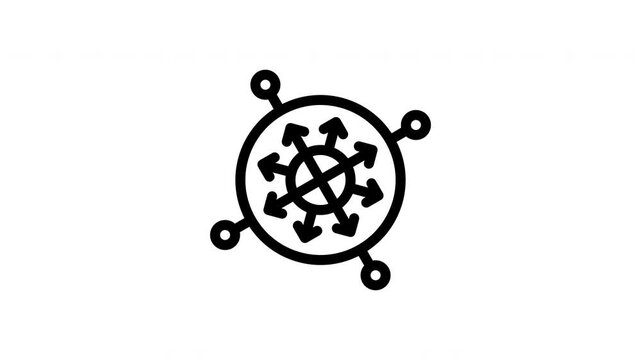 accelerometer sensor minimalist stroke animation