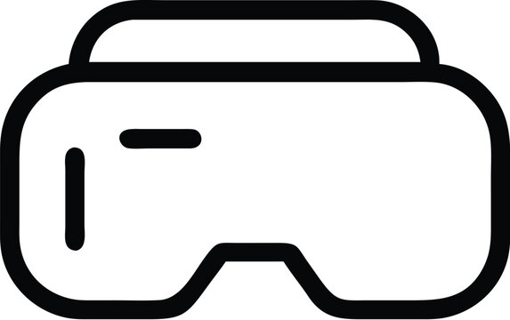 Virtual Reality Headset Silhouette VR headset technology