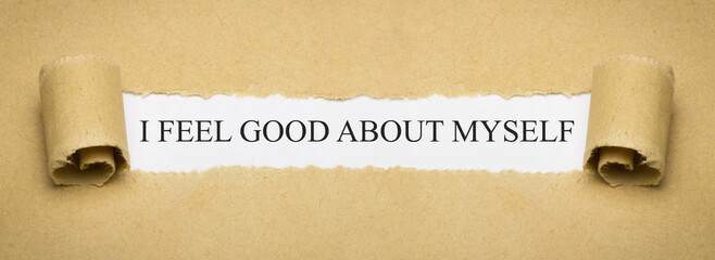 I feel good about myself