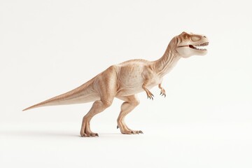 Fototapeta premium Photorealistic dinosaur depiction for educational and scientific illustration