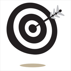 Target ,Archery target icon set vector