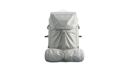 Minimalist Modern Grey Backpack Outdoor Sport Bag Pack Equipment