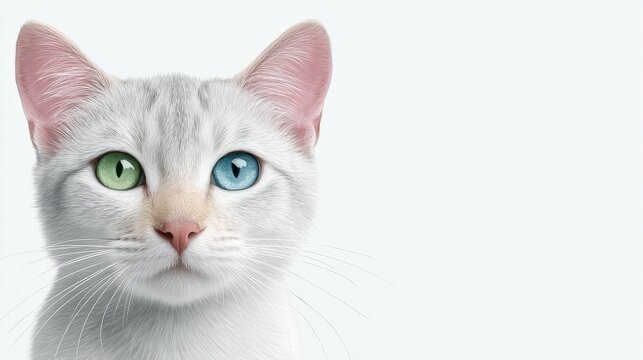 Understanding cat emotions through stress indicators on facial expressions in a detailed chart. National Pet Wellness Month