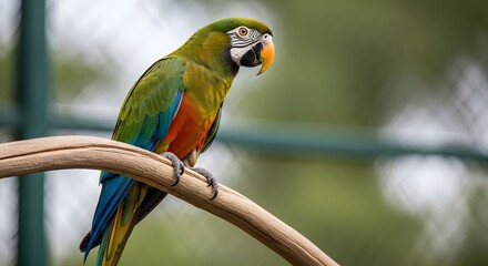Obraz premium blue and yellow macaw