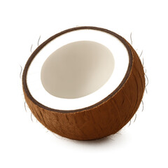 coconut isolated on white