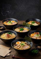 芳醇な香りが漂う、絶品ラーメンの数々