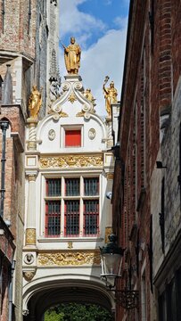 Vertical Travel Photography of Bruges, Belgium &ndash; Medieval Canals, Architecture and Landmarks