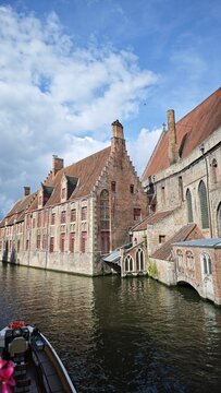 Vertical Travel Photography of Bruges, Belgium &ndash; Medieval Canals, Architecture and Landmarks