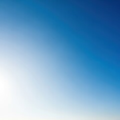 Minimalist Gradient Blue Sky: Serene Atmospheric Backdrop for various applications