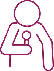 Speaker icon simple icon. Vector ICON all icon Viktor 