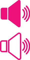Speaker icon  simple icon. Vector ICON all icon Viktor	