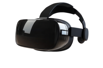 Virtual reality headset showcasing advanced design and technology suitable for immersive gaming and experiences, highlighting futuristic entertainment options for users today