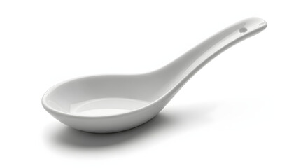 Elegant Ceramic Spoon Refined Tableware Essential for Culinary Artistry