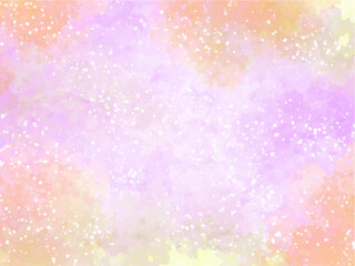 春の桜や秋のコスモスのようなピンク色の花びらと暖かい日差しの透明感のある透過光イメージのテクスチャー背景素材。桜並木のイメージ。キラキラした光の粒子。