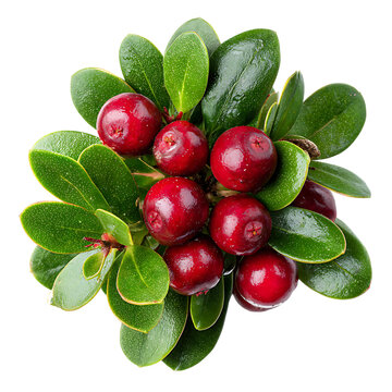 Gaultheria mucronate plant with red Ber png