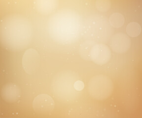 Fantastic shimmer effect. GOLD BOKEH LIGHTS Background. Defocused xmas lights. Magic shining gold dust. Fine, shiny dust bokeh particles fall off slightly. Powder PNG. Blur wall. Christmas background.