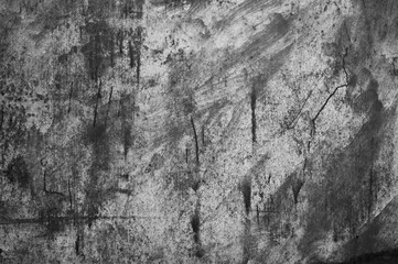 gray background, in the photo an old wall with lines of strokes of old paint