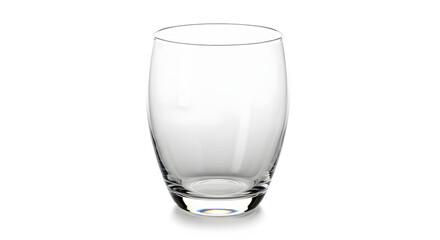 Elegant Clear Glass Tumbler for Drinks and Beverages