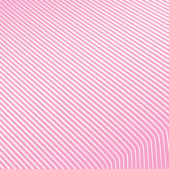 Pink stripes line abstract background design with modern aesthetic minimal
