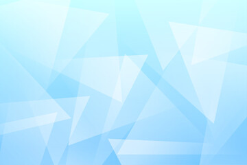 爽やか　水色　重なる　イラスト