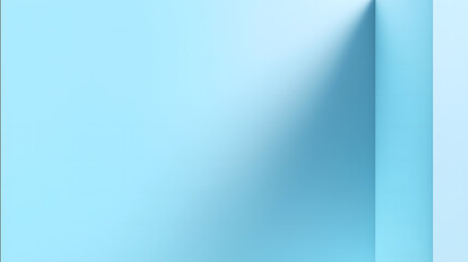 Naklejka premium Soft Pastel Blue and White Gradient Background – Abstract Design and Creative Concept