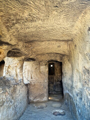 Uplistsikhe, an ancient rock-hewn town in eastern Georgia