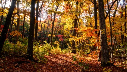 Autumn forest path (1)