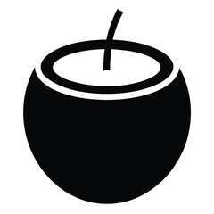 coconut vector icon